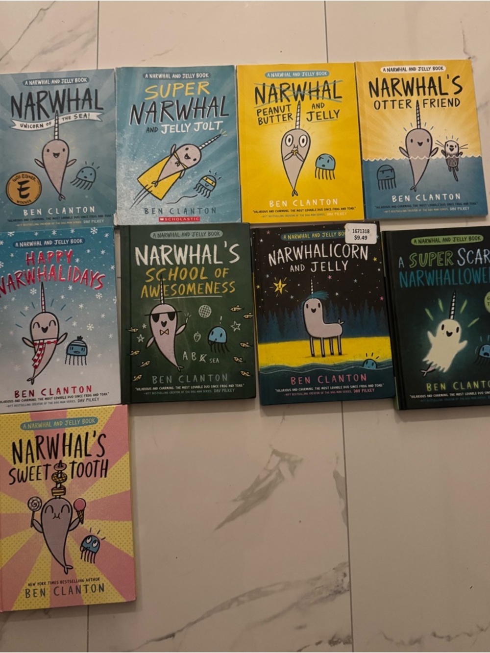 Narwhal & Jelly Kids Book Collection — Set of 9